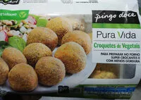 Mängden socker i Croquetes de Vegetais