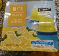 Mängden socker i Gelatina light limao