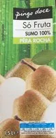 Mängden socker i Só Fruta Sumo 100% Pêra Rocha