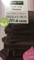 Mängden socker i Chocolate, Chocolate Preto