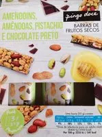 Mängden socker i Barras de frutos secos