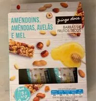 Mängden socker i Barras de frutos secos