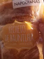 Mängden socker i napolitanas de baunilha