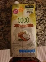 Mängden socker i Bebida à Base de Coco, Coco, Original