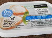Mängden socker i Queijo Fresco para Barrar