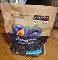 Mängden socker i Ameixas secas