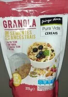 Mängden socker i Granola