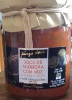 Mängden socker i Doce de abóbora com noz
