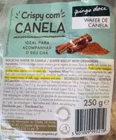 Mängden socker i crispy con canela