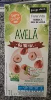 Mängden socker i Bebida à Base de Avelã, Avelã, Original