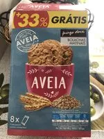 Mängden socker i Bolachas matinais