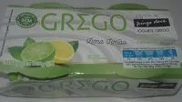 Mängden socker i Grego lima limao