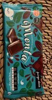 Mängden socker i Chocolate recheado com creme Menta