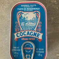 Mängden socker i Filet de maquereaux au naturel