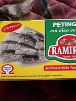 Mängden socker i Petingas em óleo vegetal
