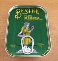 Mängden socker i Filets de sardines à l'huile d'olive vierge extra