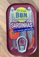 Mängden socker i Sardinhas em tomate picante