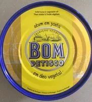 Mängden socker i atum em posta em óleo vegetal