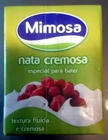 Mängden socker i nata Cremosa