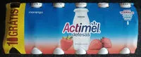 Mängden socker i Actimel Defesas Morango
