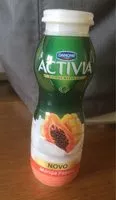 Mängden socker i Activia mangue papaye