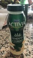 Mängden socker i Activia Sementes e Cereais