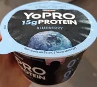 Mängden socker i Yopro Blueberry