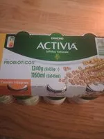 Mängden socker i Activia céréale