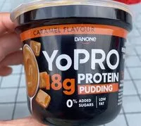 Mängden socker i YoPro Protein Pudding Caramelo