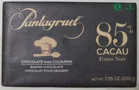Mängden socker i Chocolate Para Culinária 85% Cacau
