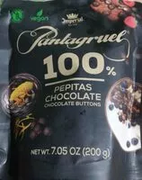 Mängden socker i Pepitas Chocolate 100% 200g