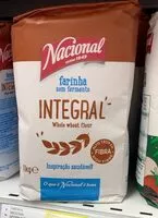 Mängden socker i Farinha sem fermento integral
