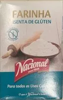 Mängden socker i Farinha Isenta de Glúten