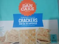 Mängden socker i Crackers sem sal na superficie