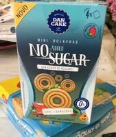 Mängden socker i Mini Bolachas Chai & Gengibre