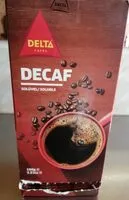 Mängden socker i Decaf soluble