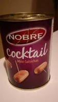 Mängden socker i Nobre Cocktail Sausages