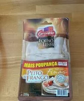 Mängden socker i Peito de frango Forno a lenha