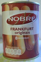 Mängden socker i Frankfurt originais 8 Salsichas