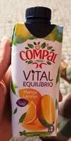 Mängden socker i Compal Light Manga E Laranja