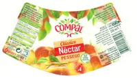 Mängden socker i Nectar de pêssego