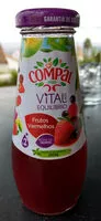 Mängden socker i Frutos vermelhos