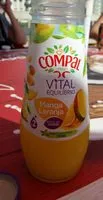 Mängden socker i Vital mangue orange