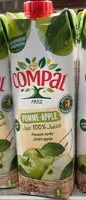 Mängden socker i Compal pomme-apple