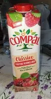 Mängden socker i Compal fruitos vermelhos