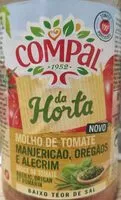Mängden socker i Sauce tomate basilic origan et romarin