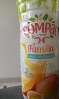 Mängden socker i Familia manga maracuia limao