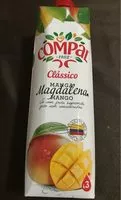 Mängden socker i Nectar de mangue