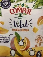 Mängden socker i Vital Equilíbrio Manga Laranja
