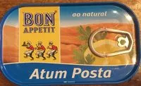 Mängden socker i Atum posta ao natural
